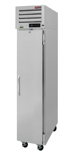 Turbo Air PRO-15R-N(-L) 17 3/4" 1 Section Solid Door Reach-In Refrigerator
