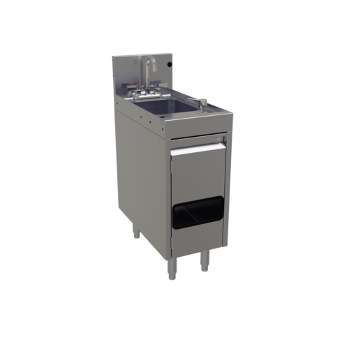 Glastender DHSB-12-C 12" Underbar Sink