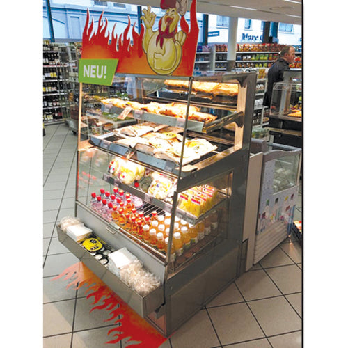 RPI VSHC3-R-SL-SC-VC 43 1/4" Refrigerated Display Case