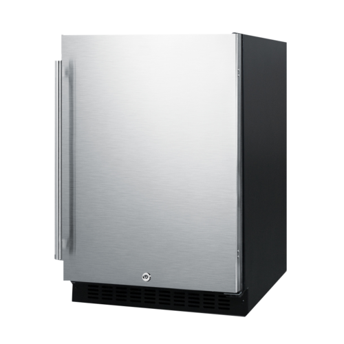 Summit AL54 23 5/8" Solid Door Undercounter Refrigerator