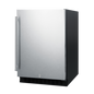 Summit AL54 23 5/8" Solid Door Undercounter Refrigerator