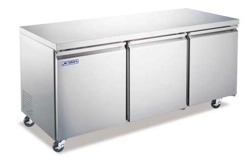 Omcan 59091 72" Solid Door Undercounter Refrigerator