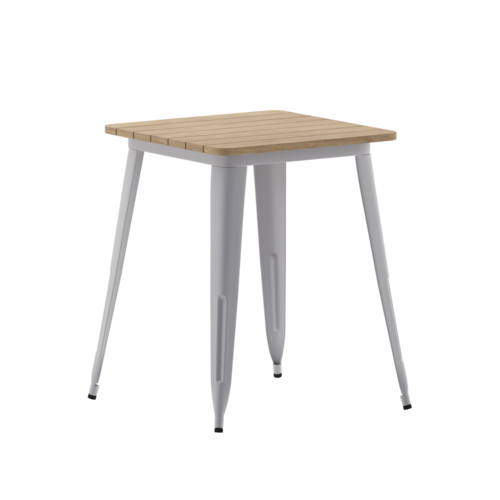 Flash Furniture JJ-T14619-60-BRSL-GG 23 1/2" Patio Table