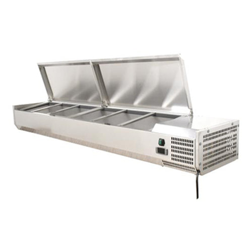 Omcan 46497 78" Refrigerated Prep Rail