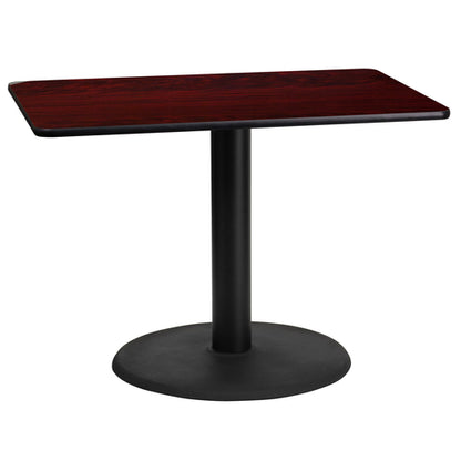 Flash Furniture XU-MAHTB-2442-TR24-GG Dining Table