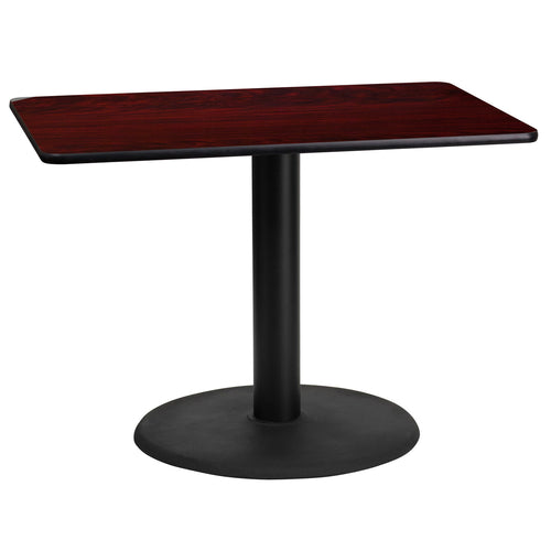 Flash Furniture XU-MAHTB-2442-TR24-GG Dining Table