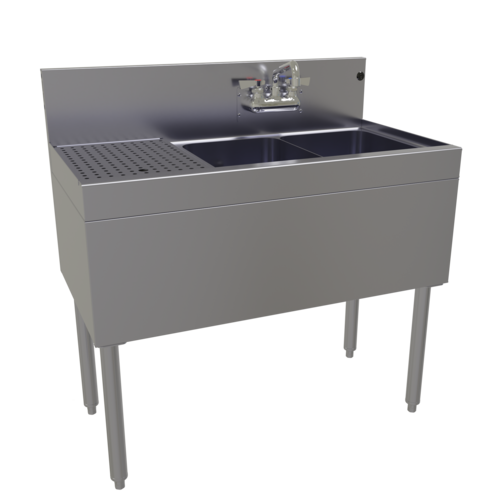 Glastender DSA-36R-S 36" Underbar Sink