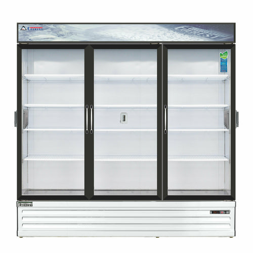 Everest EMSGR69C 72 7/8" 3 Section Refrigerated Merchandiser