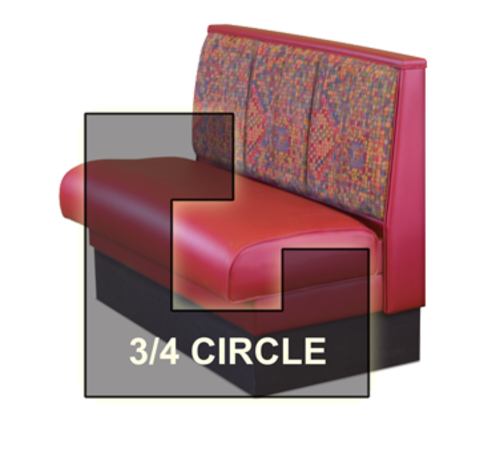 DM Seating DBS-363-34 Booth