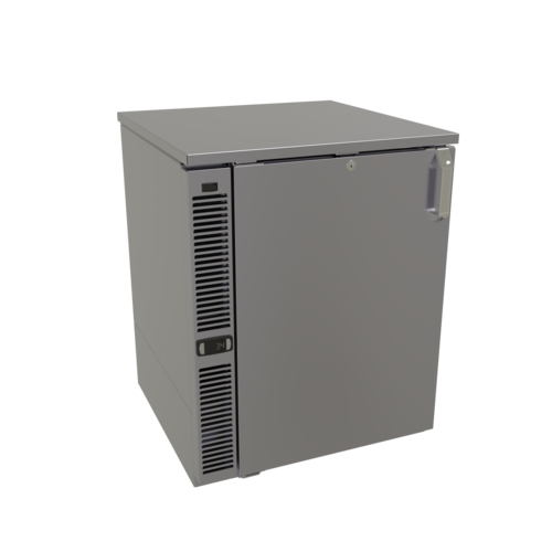 Glastender C1SL24 24" Solid Door Back Bar Cooler