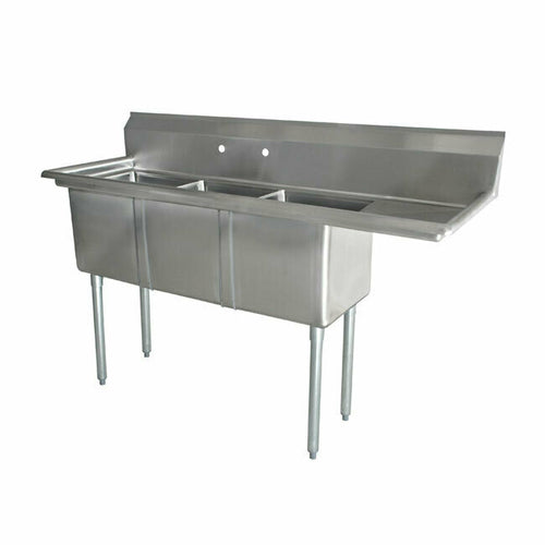 Omcan 43766 75" Compartment Sink