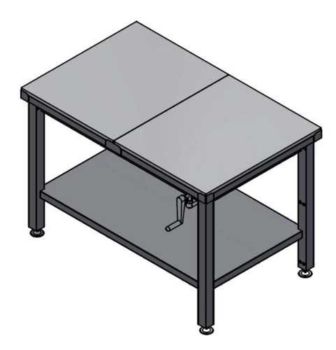 Winholt DTS-3072H32-ADJ-9-PT 72" Work Table