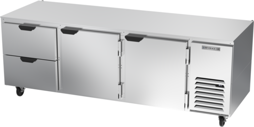 Beverage-Air UCRD93AHC-2 93" Solid Door Undercounter Refrigerator