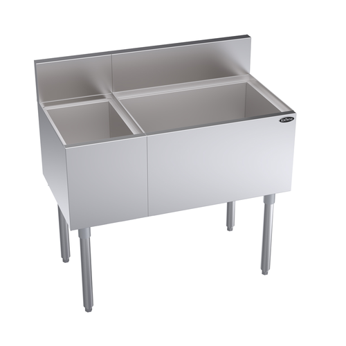 Krowne KR19-M36R-10 36" Underbar Ice Bin / Cocktail Station