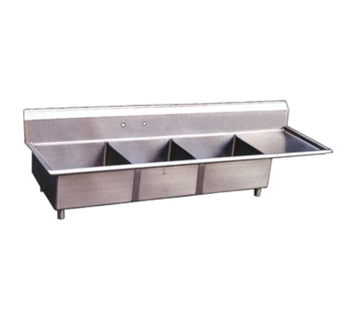 Omcan 22116 75" Compartment Sink