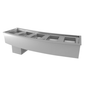 RPI VIAP5-0-R-CV-SC 87 1/2" Drop-In Food Well