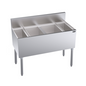 Krowne KR19-MS40C-10 40" Underbar Ice Bin / Cocktail Station