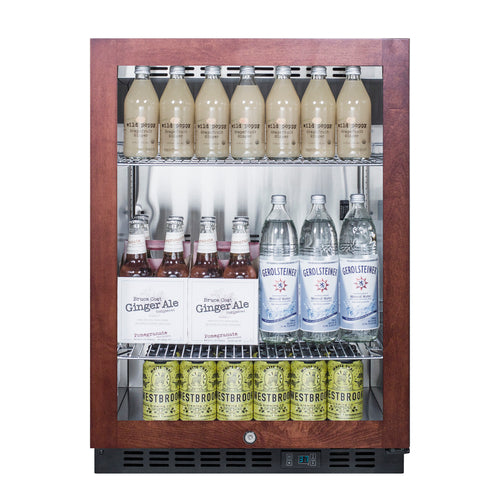 Summit SCR610BLPNR 23 5/8" Refrigerated Merchandiser