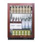 Summit SCR610BLPNR 23 5/8" Refrigerated Merchandiser