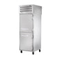 True STR1RPT-2HS-2HG-HC 27 1/2" 1 Section Solid & Glass Door Pass-Thru Refrigerator