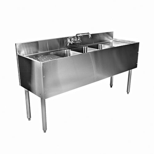 Glastender C-TSA-96 96" Underbar Sink