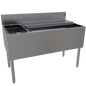 Glastender CBB-48L-CP10 48" Underbar Ice Bin / Cocktail Station
