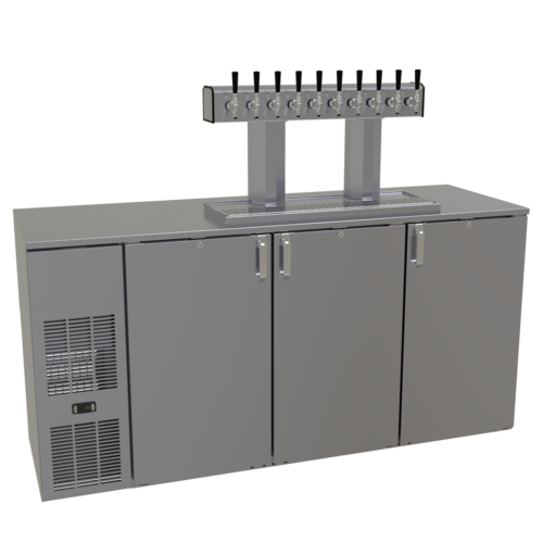 Glastender C1FB72-DD 72" Draft Beer Cooler
