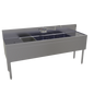 Glastender FSA-72-S 72" Underbar Sink