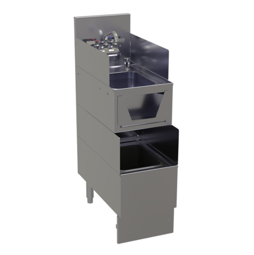 Glastender E-FS12 12" Underbar Sink
