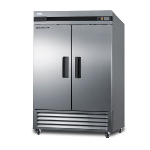 Summit AFS49ML 55 1/4" Solid Door Undercounter Freezer