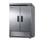 Summit AFS49ML 55 1/4" Solid Door Undercounter Freezer