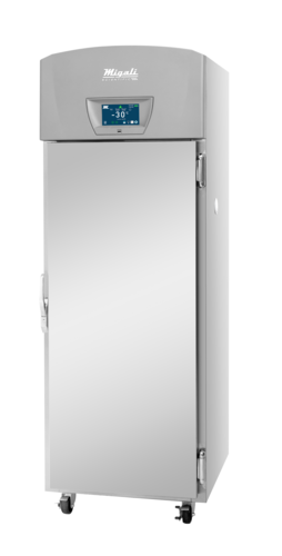 Migali EVOX-1F-LB-RC 27 1/2" Solid Door Undercounter Freezer