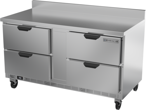 Beverage-Air WTFD60AHC-4-FIP 60" Worktop Freezer