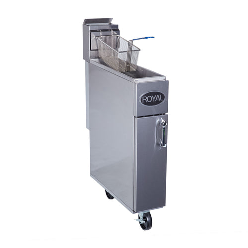 Royal Range RFT-25 7 7/8" Gas Floor Fryer