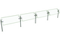 Hatco ORBIT360-132 132" Sneeze Guard