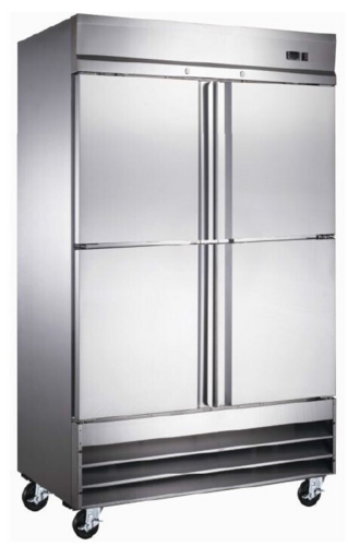 Entree ERB2X-4H-SI 54" Solid Door Reach-In Refrigerator