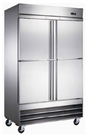 Entree ERB2X-4H-SI 54" Solid Door Reach-In Refrigerator