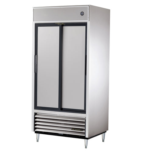 True TSD-33-HC 39 1/2" 2 Section Solid Door Reach-In Refrigerator