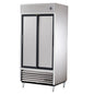 True TSD-33-HC 39 1/2" 2 Section Solid Door Reach-In Refrigerator