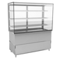 RPI VICD4-34-R-SQ-SC-INS 57 1/8" Refrigerated Display Case
