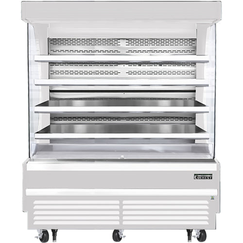 Everest EOMV-72-W-28-T 73 1/4" Open Air Merchandiser