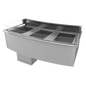 RPI VIAP3-0-R-CV-SC-AT 55 1/4" Drop-In Food Well