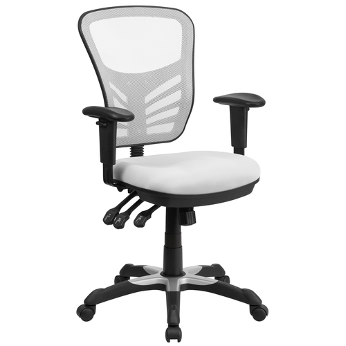 Flash Furniture HL-0001-WH-GG 25 3/4" Dining Chair