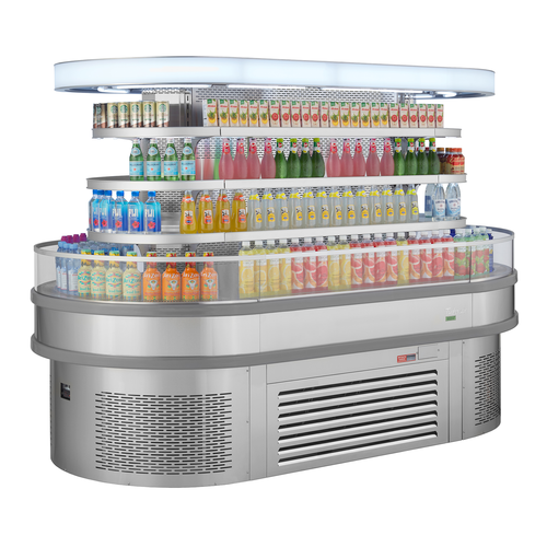 Turbo Air TIOM-48RSRS-N 48" Refrigerated Display Case