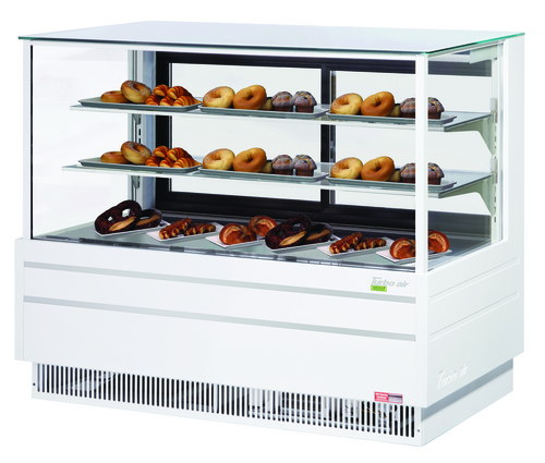 Turbo Air TCGB-60UF-DR-W(B) 60 1/2" Bakery Display Case