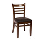 BFM Seating ZWC101DW GR3 17 1/2" Dining Chair