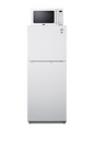 Summit MRF1088WA 23 1/4" Refrigerator Microwave Combo