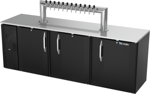 Victory VDDN94HC-B-12T 94" Draft Beer Cooler