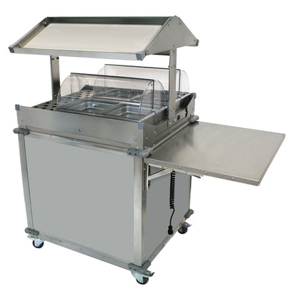 Cadco CBC-GG-2 63 1/4" Electric Serving Counter