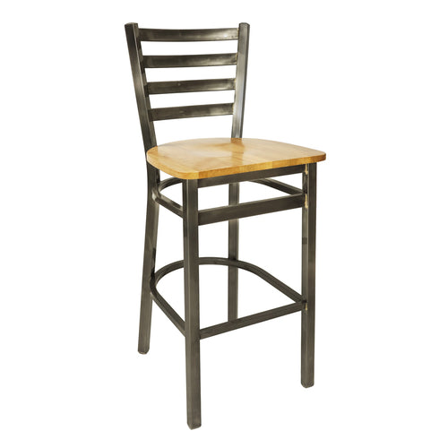 BFM Seating 2160B-CL W 17" Barstool